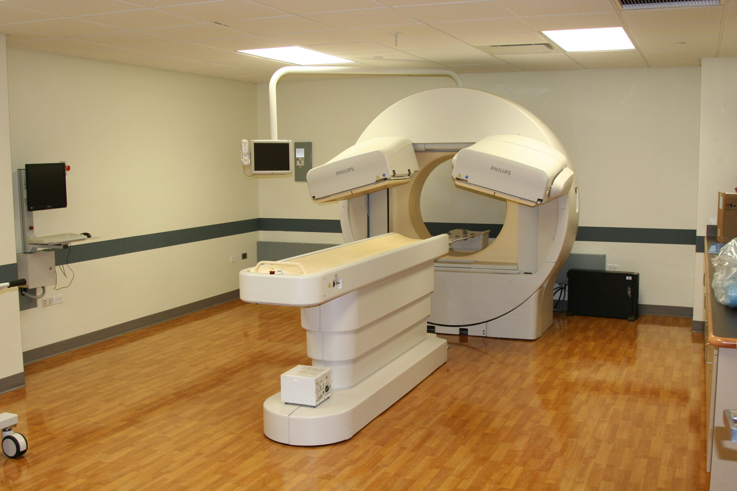 Interior view of medical equipment at NorthShore UHS Gurnee.