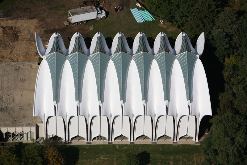 Aerial view, Congregation of Israel.